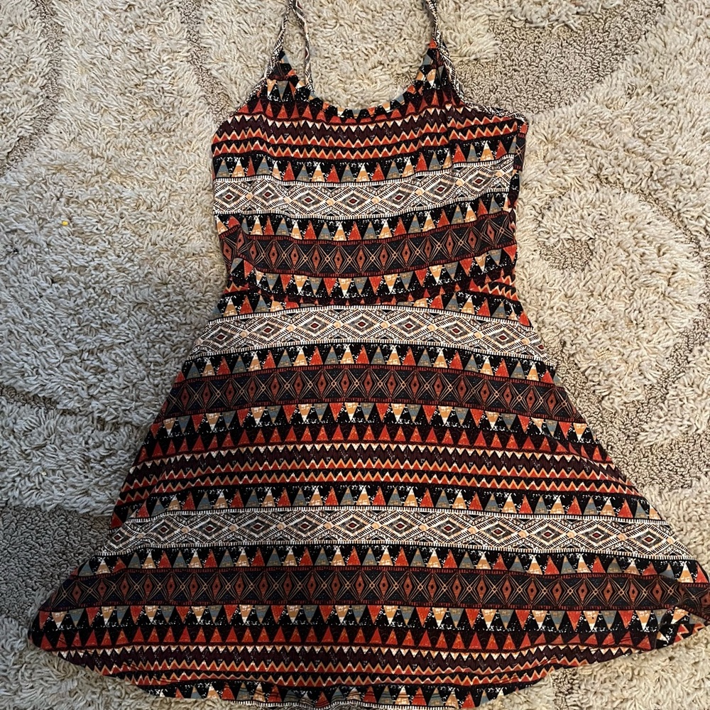 Colorful Mini Dress